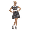 foto 1 petticoat dames zwart wit fifties