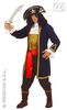 piraat piratenpak de luxe satijn