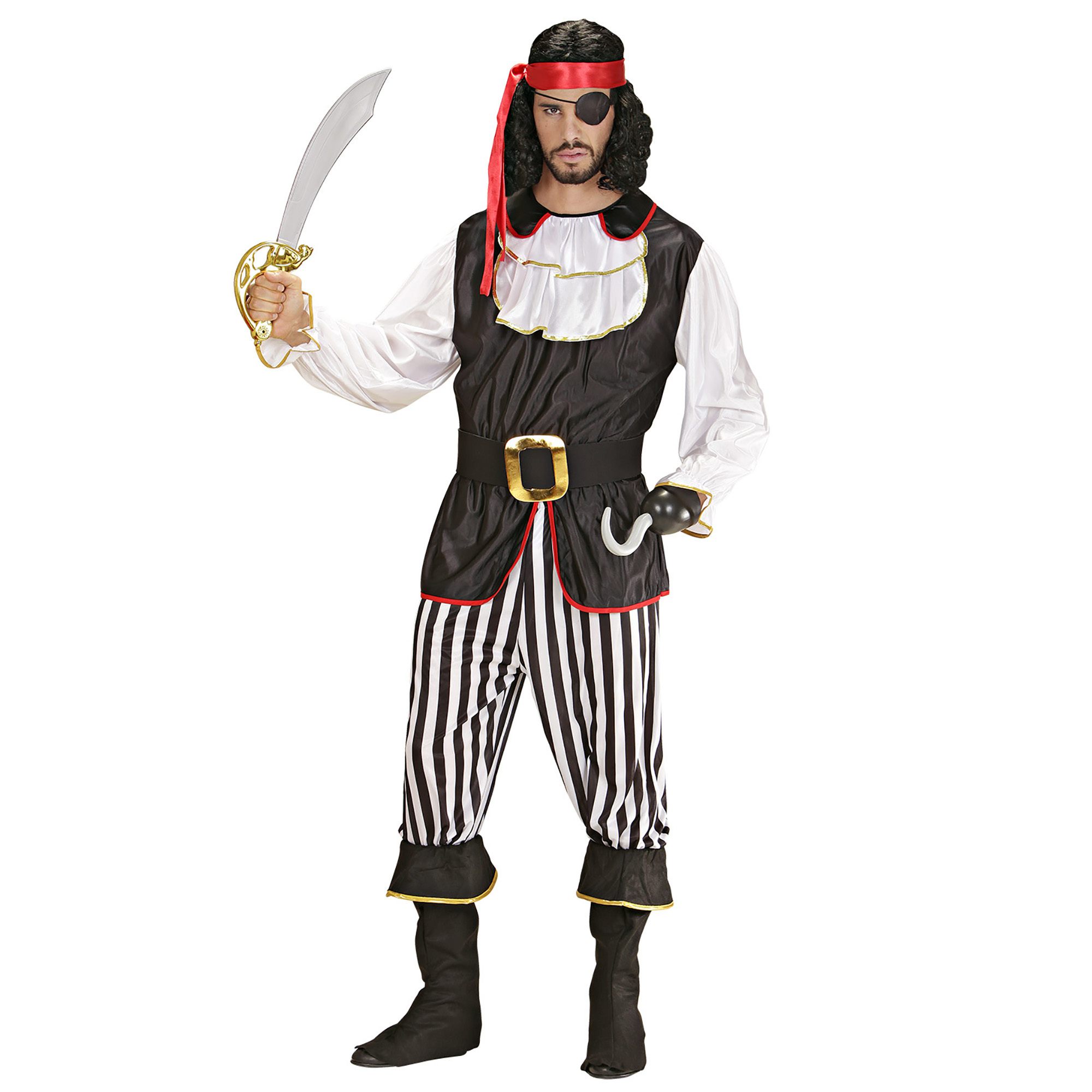 piratenpak heren, kostuum piraat