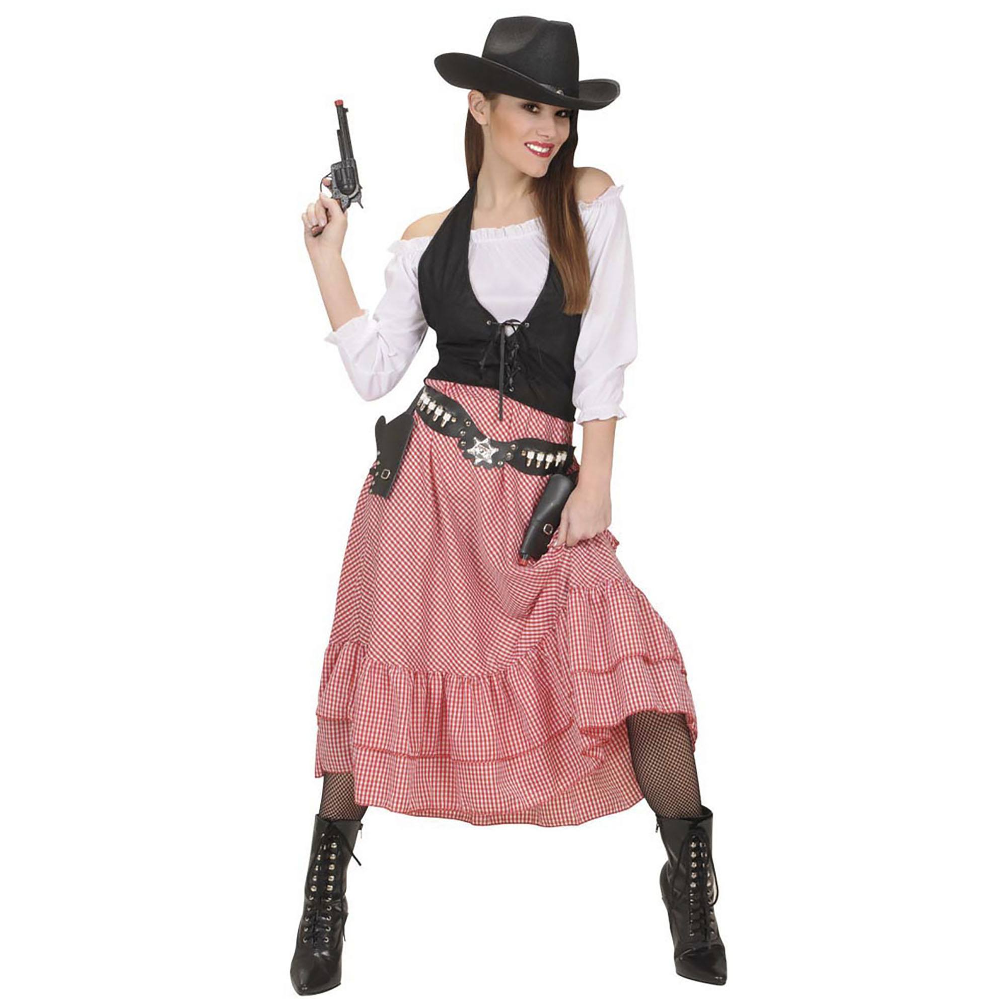 western cowgirl dames outfit