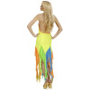 foto 4 Brazilliaanse samba jurk neon geel 