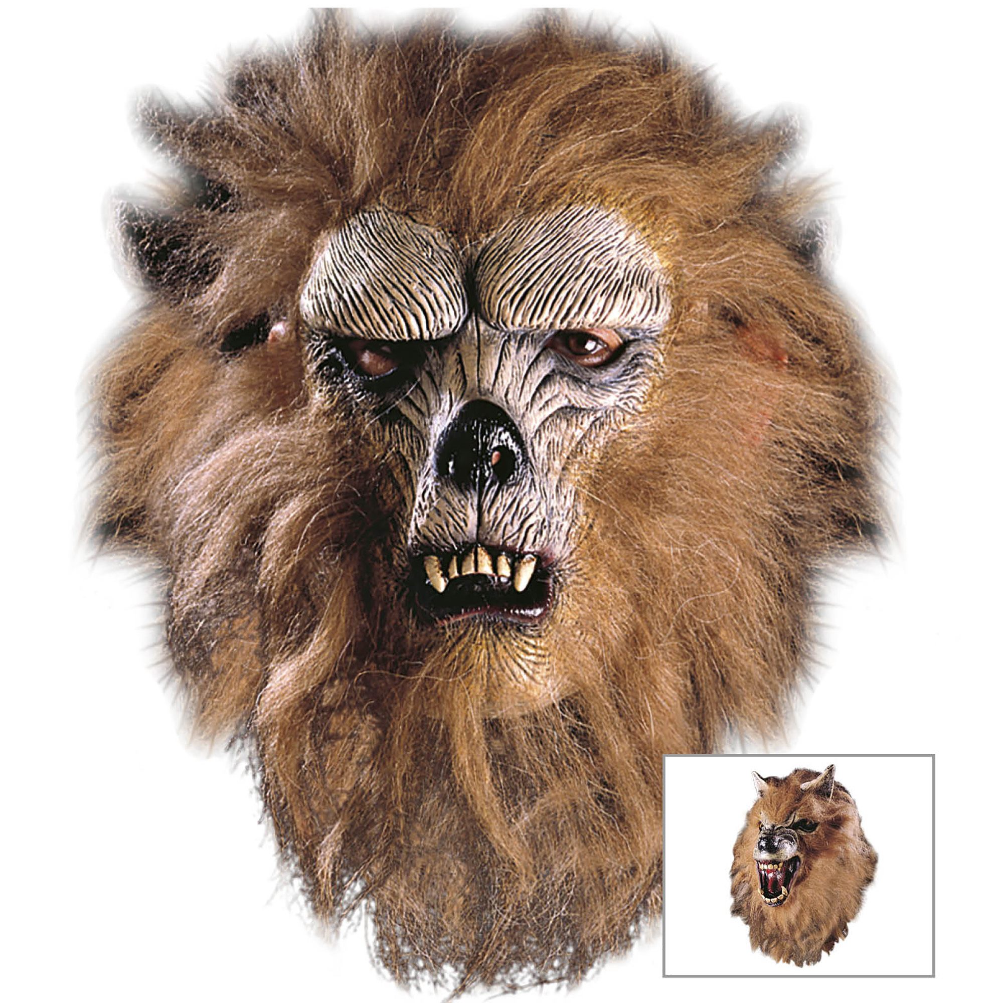 Masker wolf halfgezicht