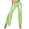 bling bling disco broek dames  groen