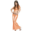 foto 4 bling bling disco broek dames  oranje