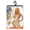 foto 2 disco fever bling bling goud pailletten jurk