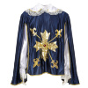 musketier set shirt met cape volwassen