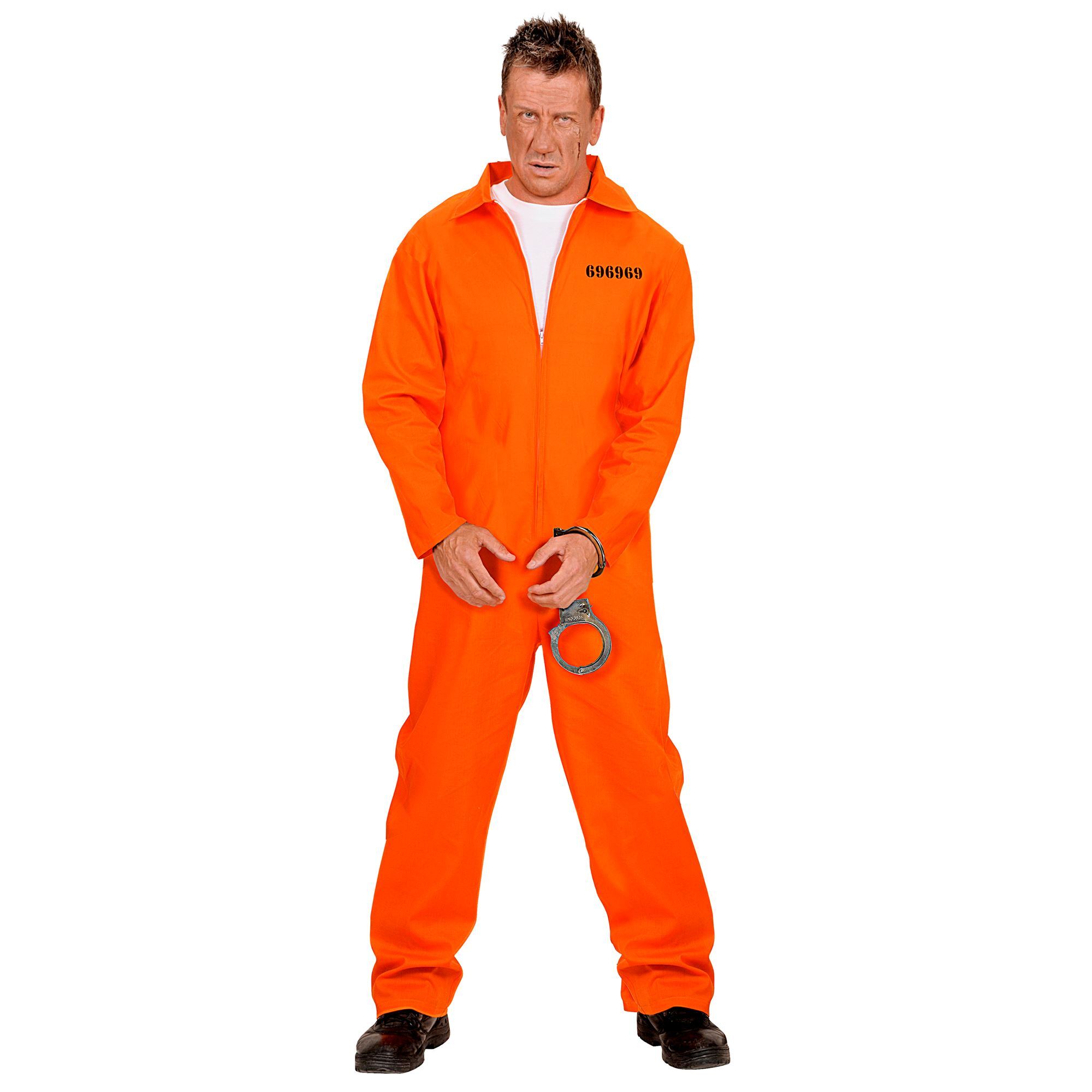 oranje overal gevangene boeven kostuum