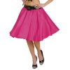foto 1 satijnen rok met petticoat roze
