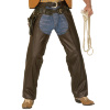 Bruine cowboy chaps leaderlook volwassen