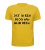 foto 15 Dat is een blog aan mijn been t-shirt korte mouw
