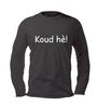 Koud he t-shirt lange mouw