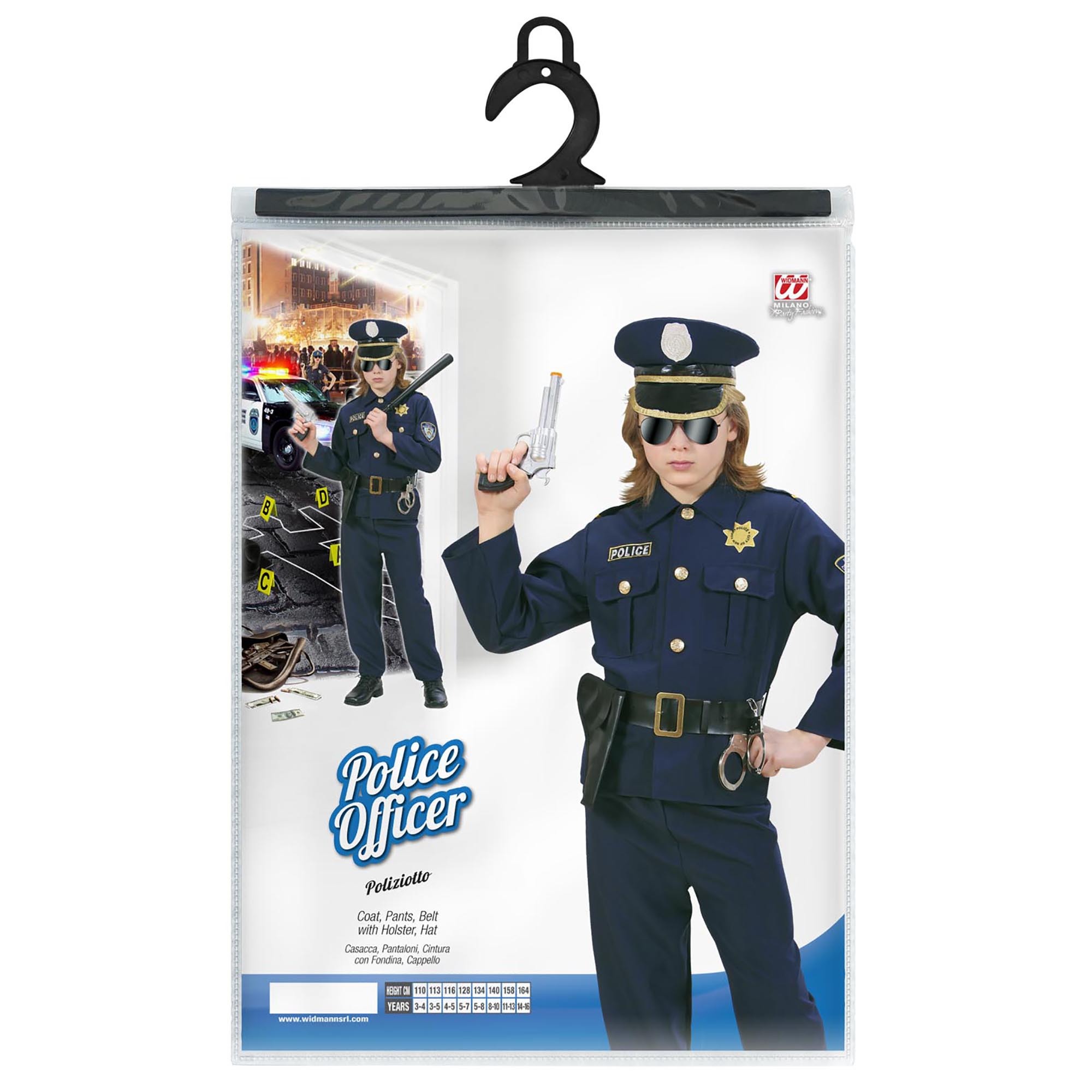 Politie kinderkleding shop
