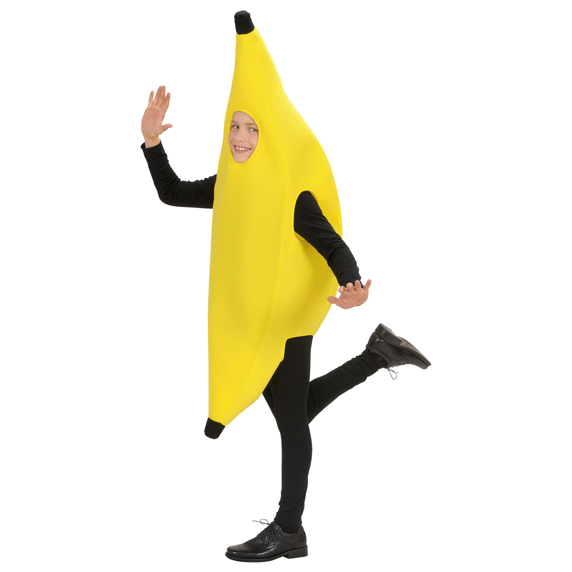 Banaan kostuum  bananen pak kind