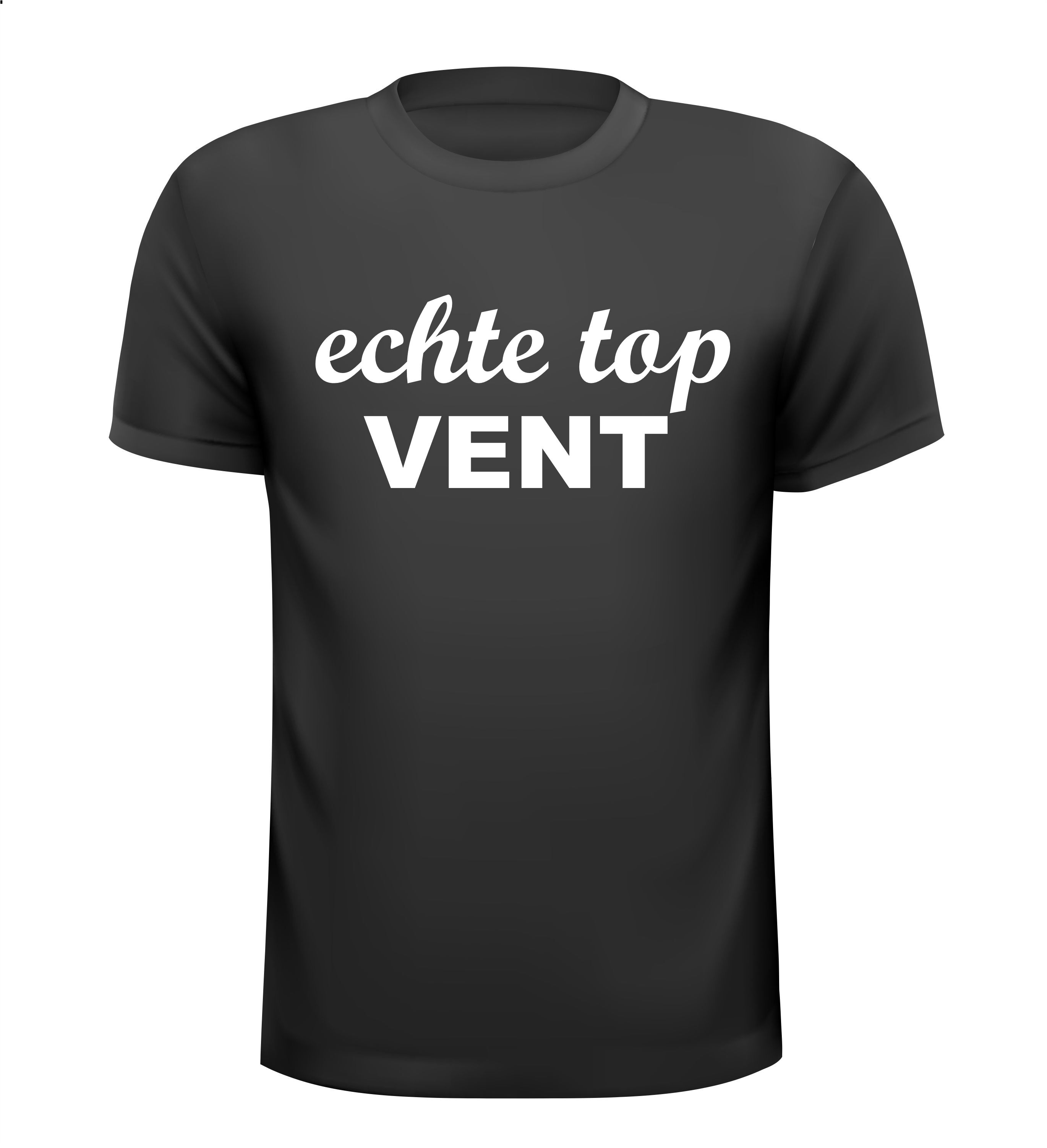 Echte top vent t-shirt korte mouw