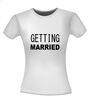 foto 14 getting married ik ga trouwen t-shirt korte mouw