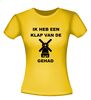 foto 16 ik heb een klap van de molen gehad t-shirt korte mouw