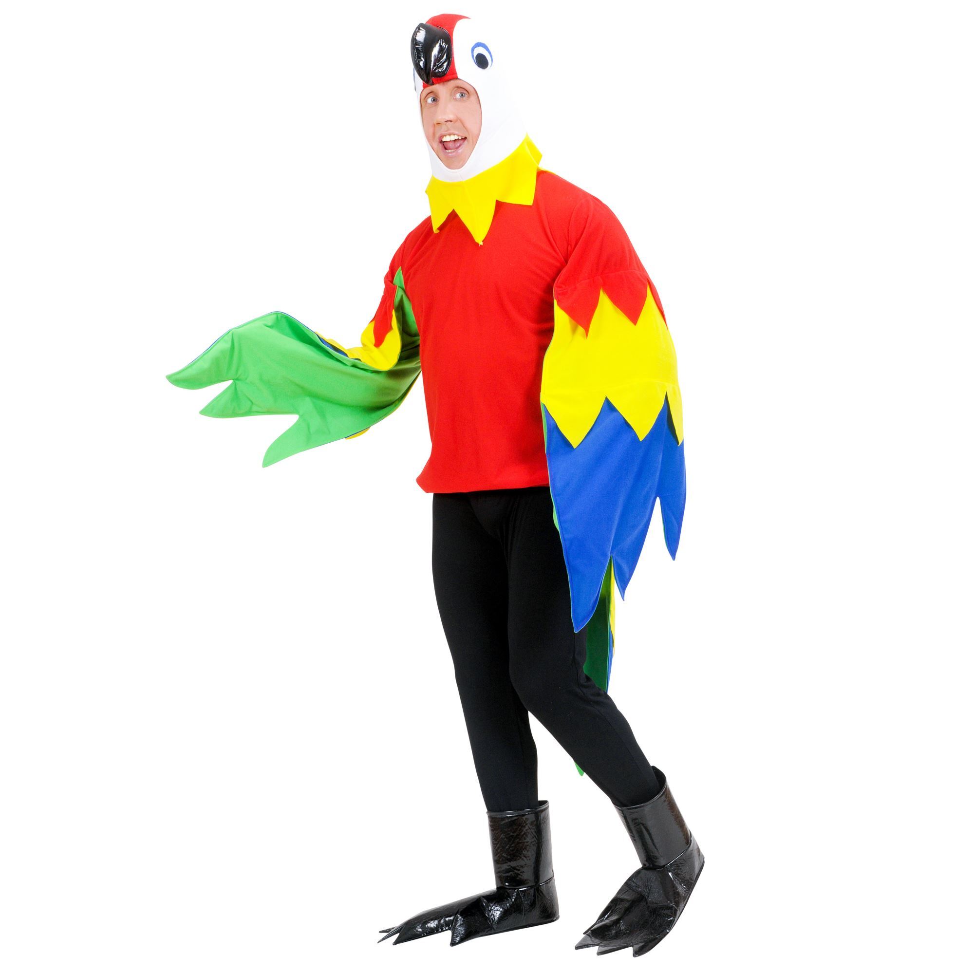 papegaai kostuum volwassen verkleed als papegaai