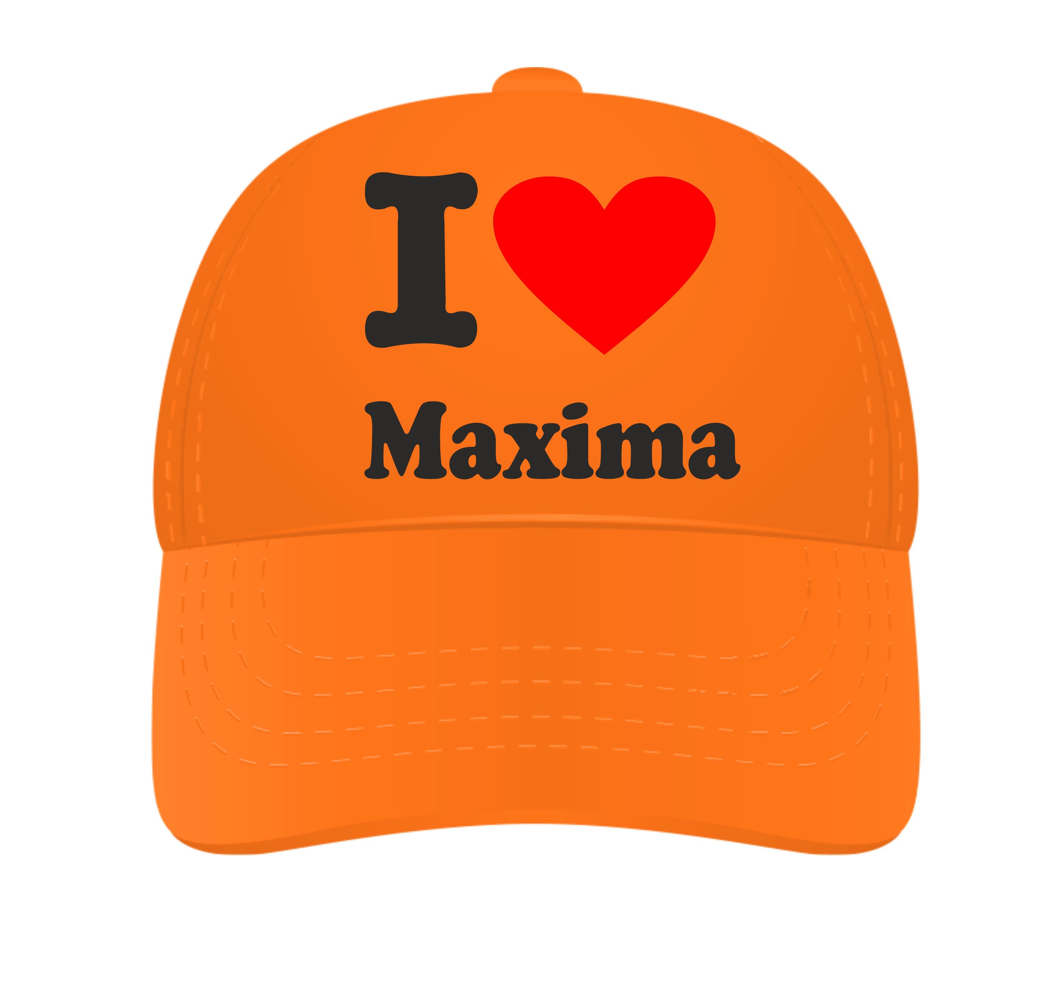 petje i love Maxima oranje