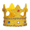 foto 2 Mini glitter kroon koning met stenen buigbaar