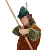 foto 2 Muts robin hood met veren groen