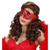 foto 3 Oogmasker metallic rood