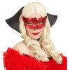 foto 4 Oogmasker metallic rood