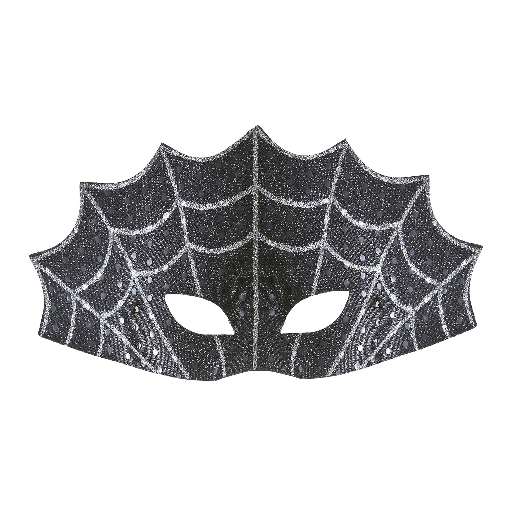 Oogmasker spinneweb halloween