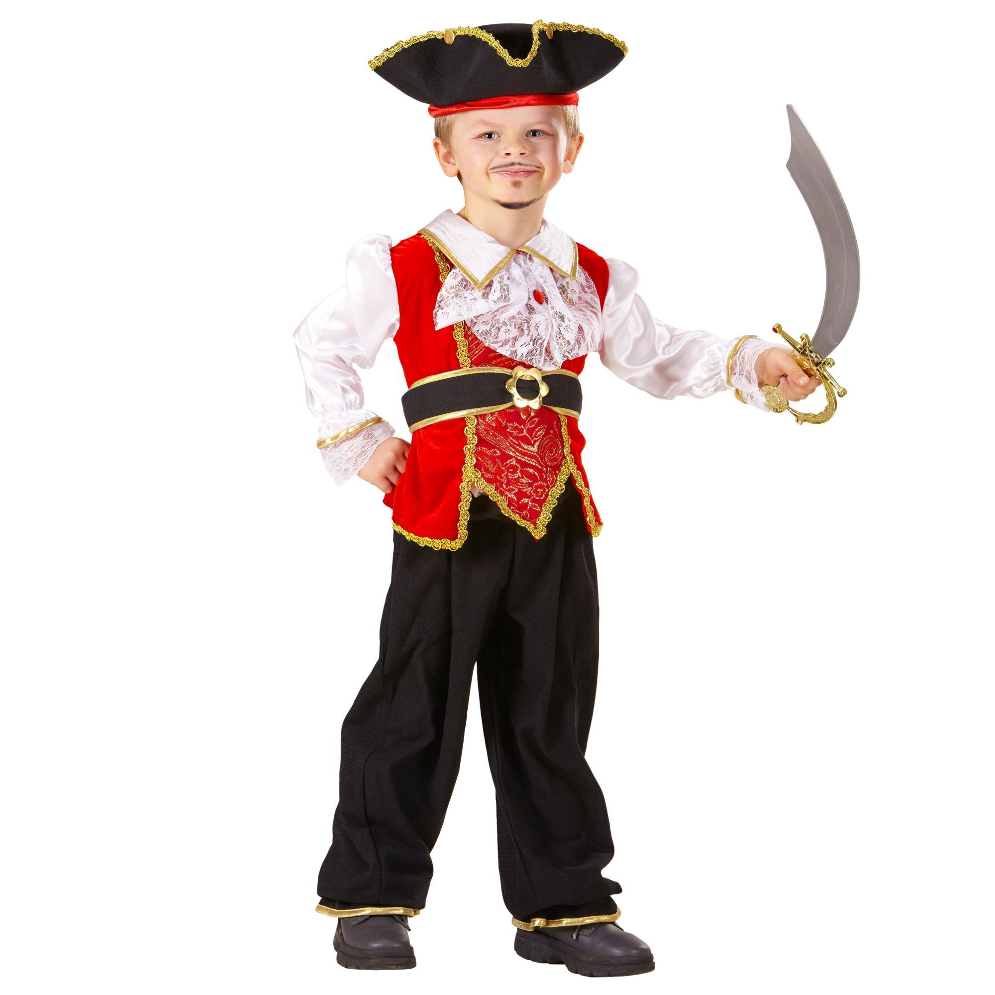 Piraat kapitein kind