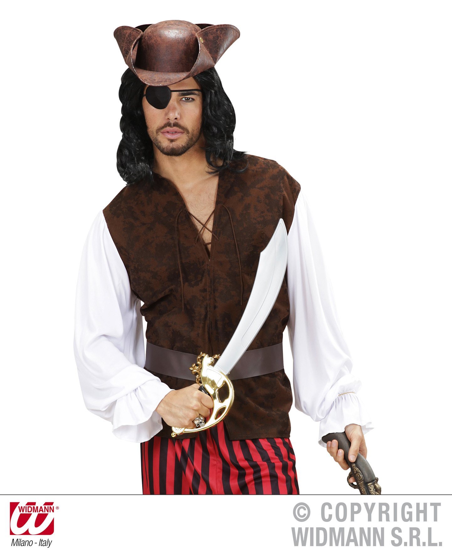 Piratenshirt met piratenvest