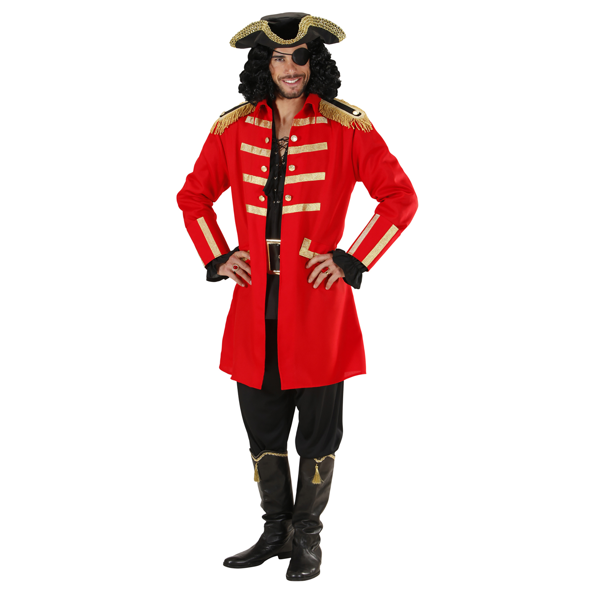 Rode piraat kapitein