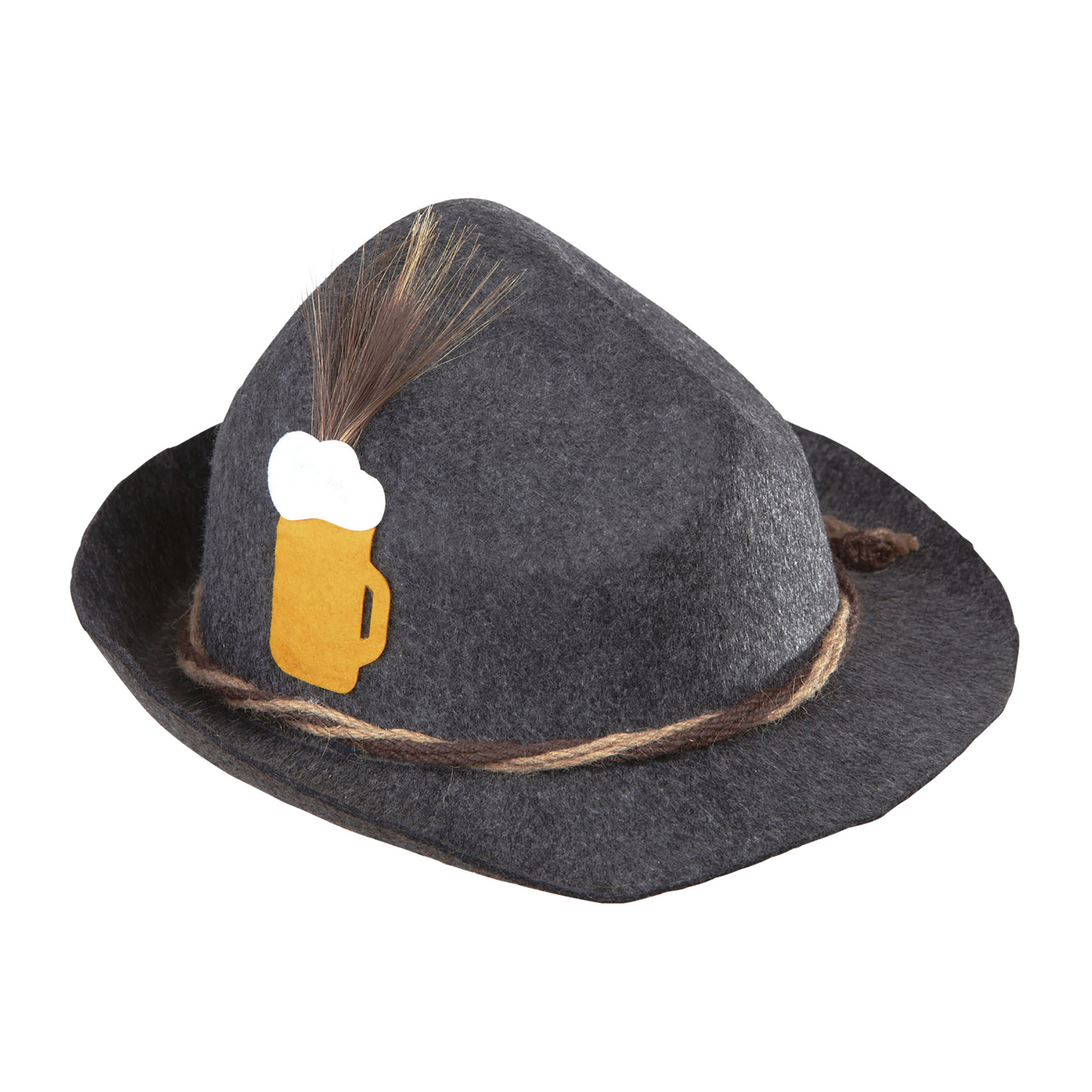 Tiroler hoed vilt luxe uitvoering