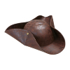 foto 1 Tricorn hoed lederlook piraat