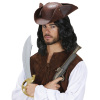 foto 3 Tricorn hoed lederlook piraat