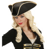 foto 3 Tricorn hoed vilt zwart