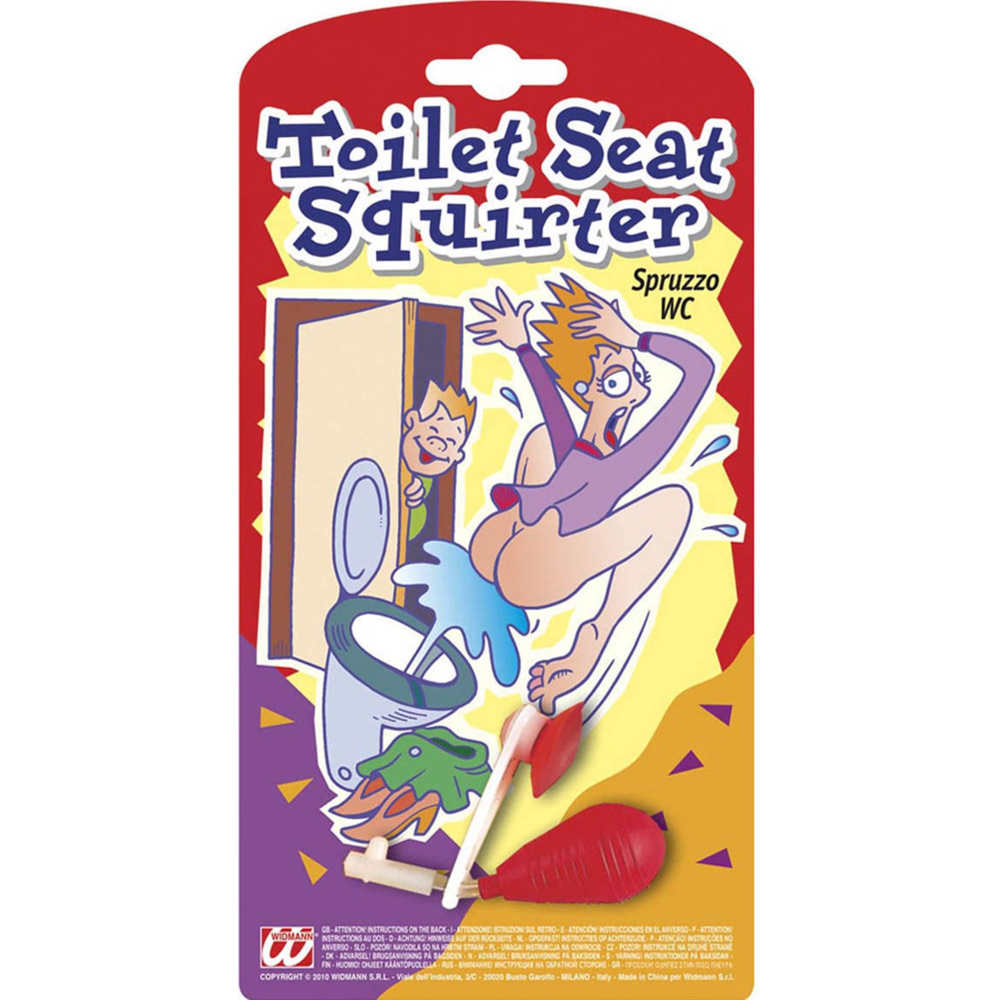WC toilet spuiter