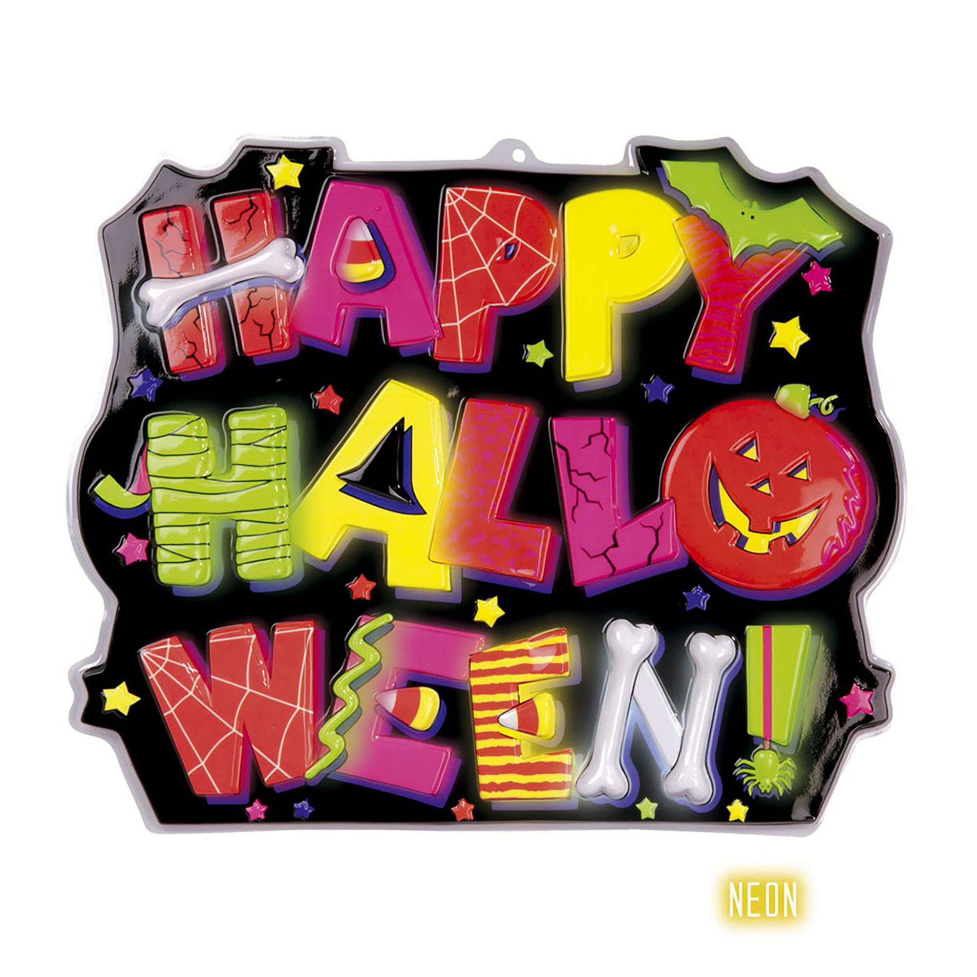 Wanddecoratie happy halloween