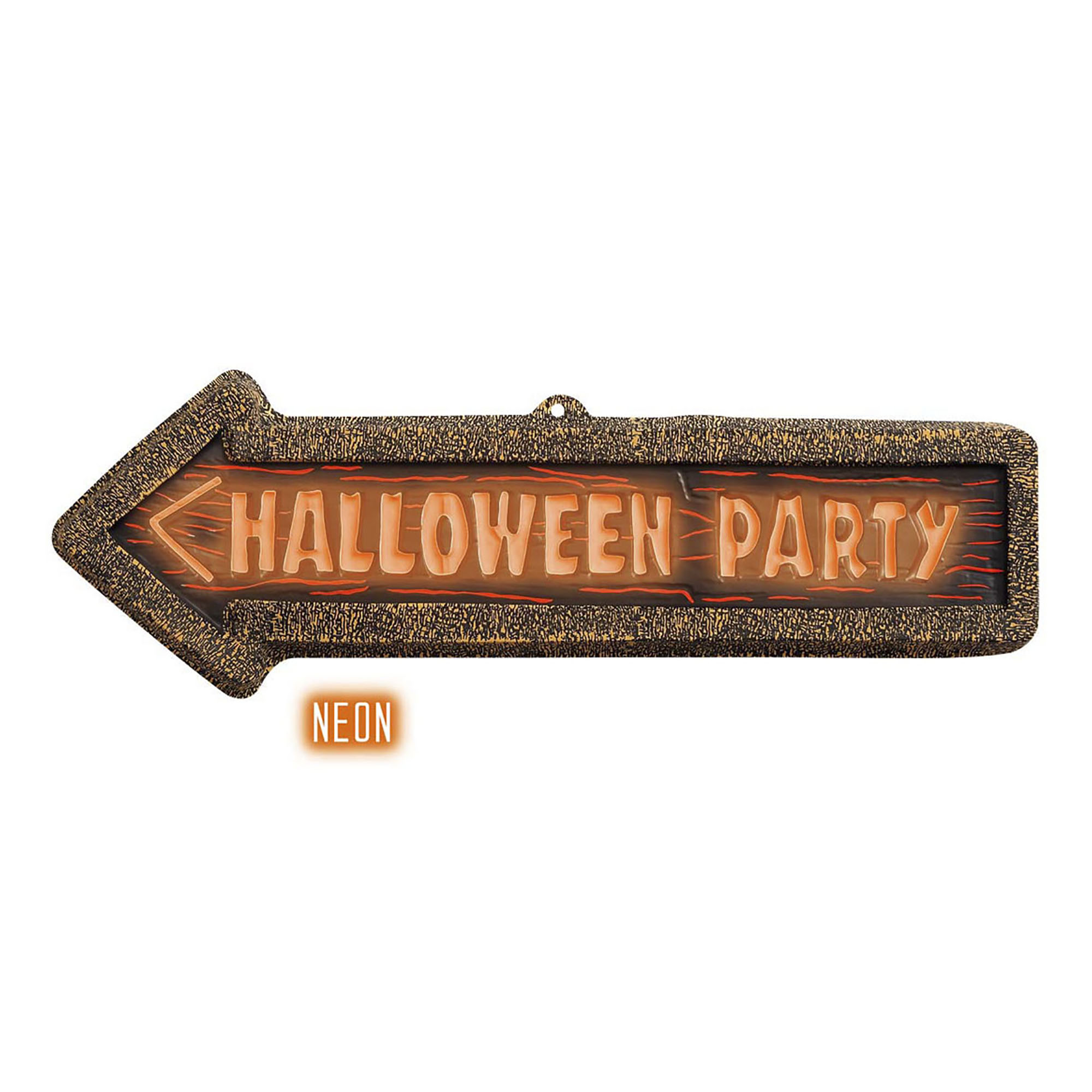 Wanddecoratie pijl met halloweenparty