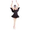 foto 3 ballerina jurk zwart