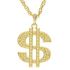 dollar teken ketting big pimp luxe
