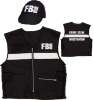 foto 6 FBI vest en cap crime scene investigation volwassen