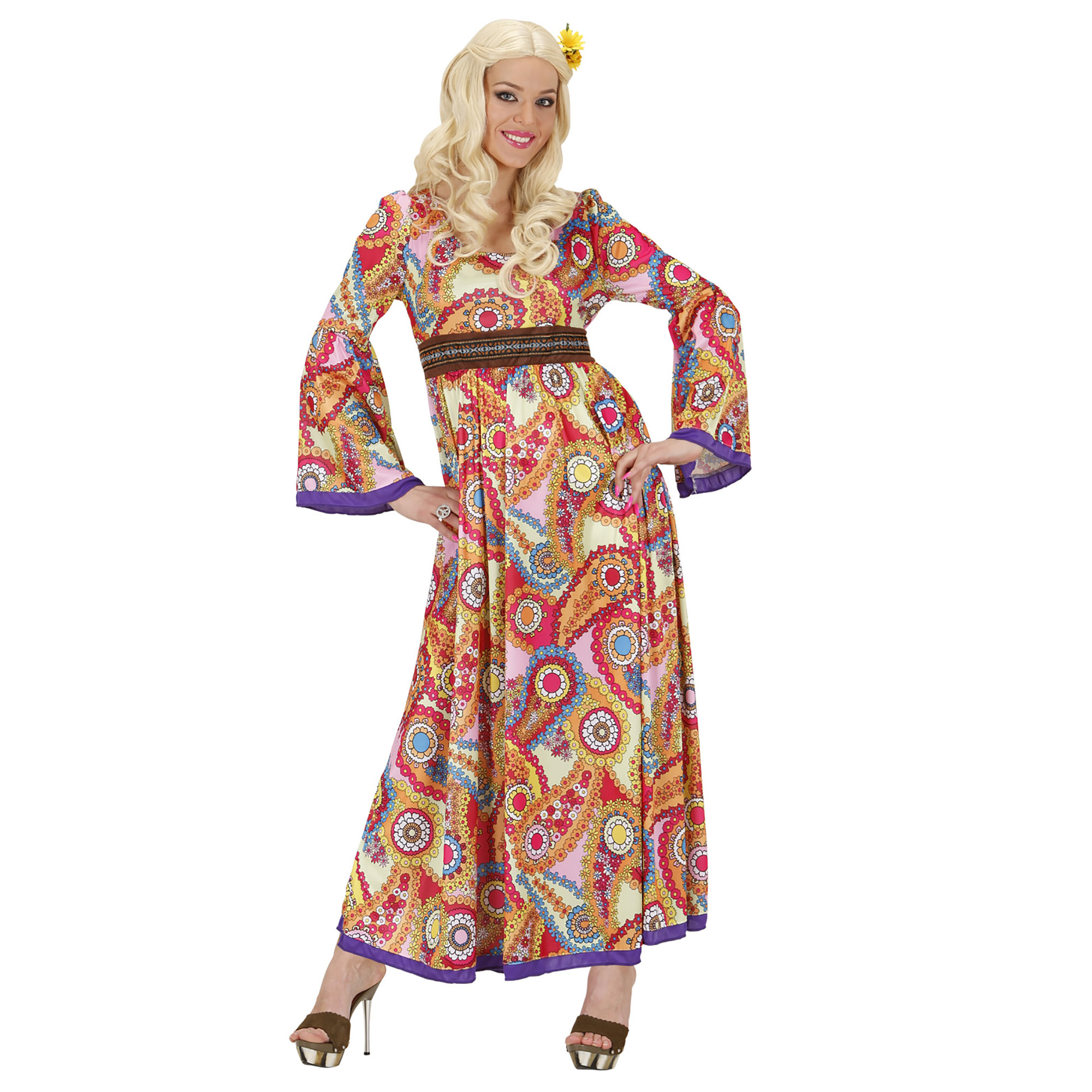 Hippie lange jurk dames