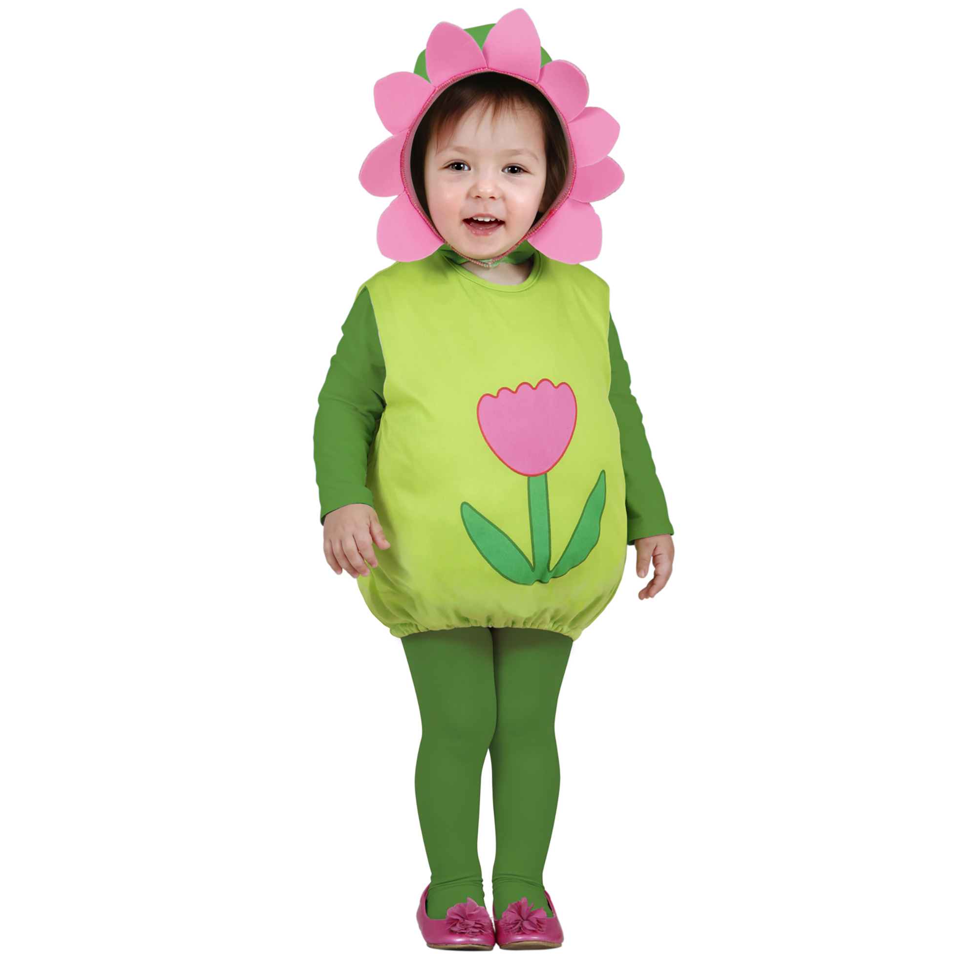 jumpsuit bloem met bloemen hoed kind