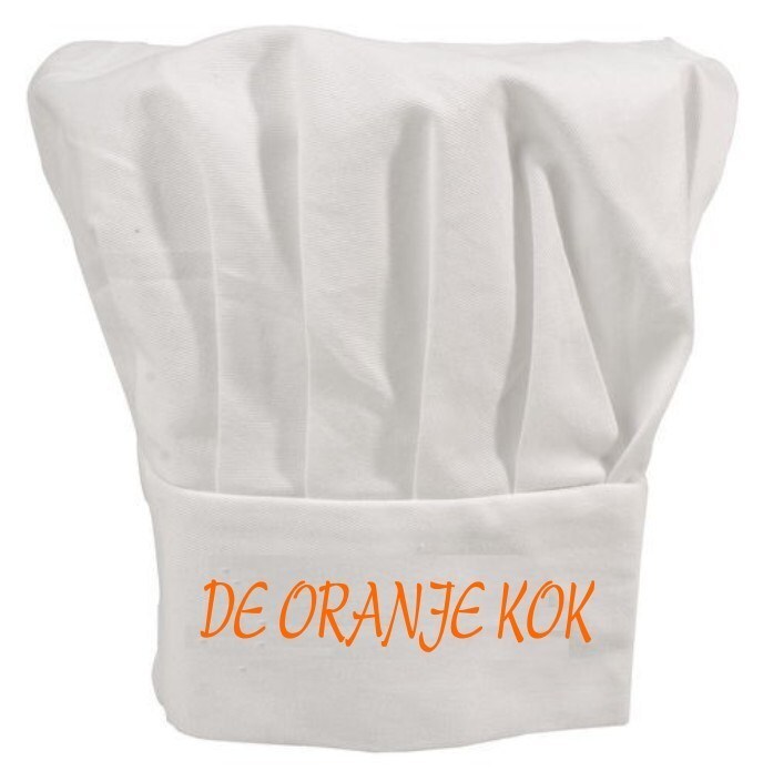 koksmuts oranje kok