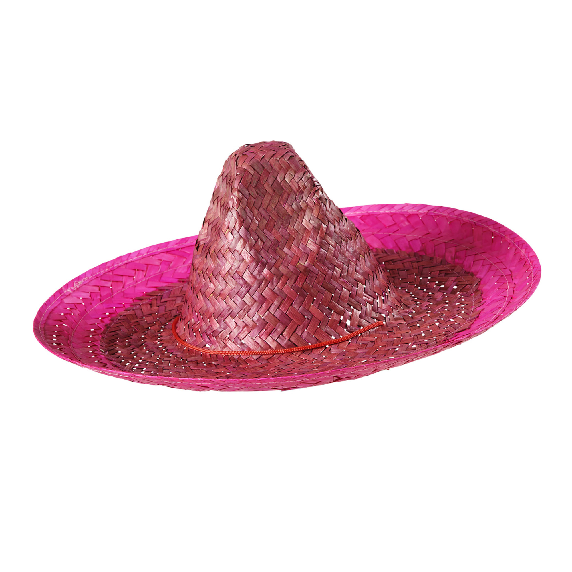 Mexicaanse sombrero roze 48cm