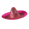 foto 1 Mexicaanse sombrero roze 48cm