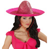 foto 2 Mexicaanse sombrero roze 48cm