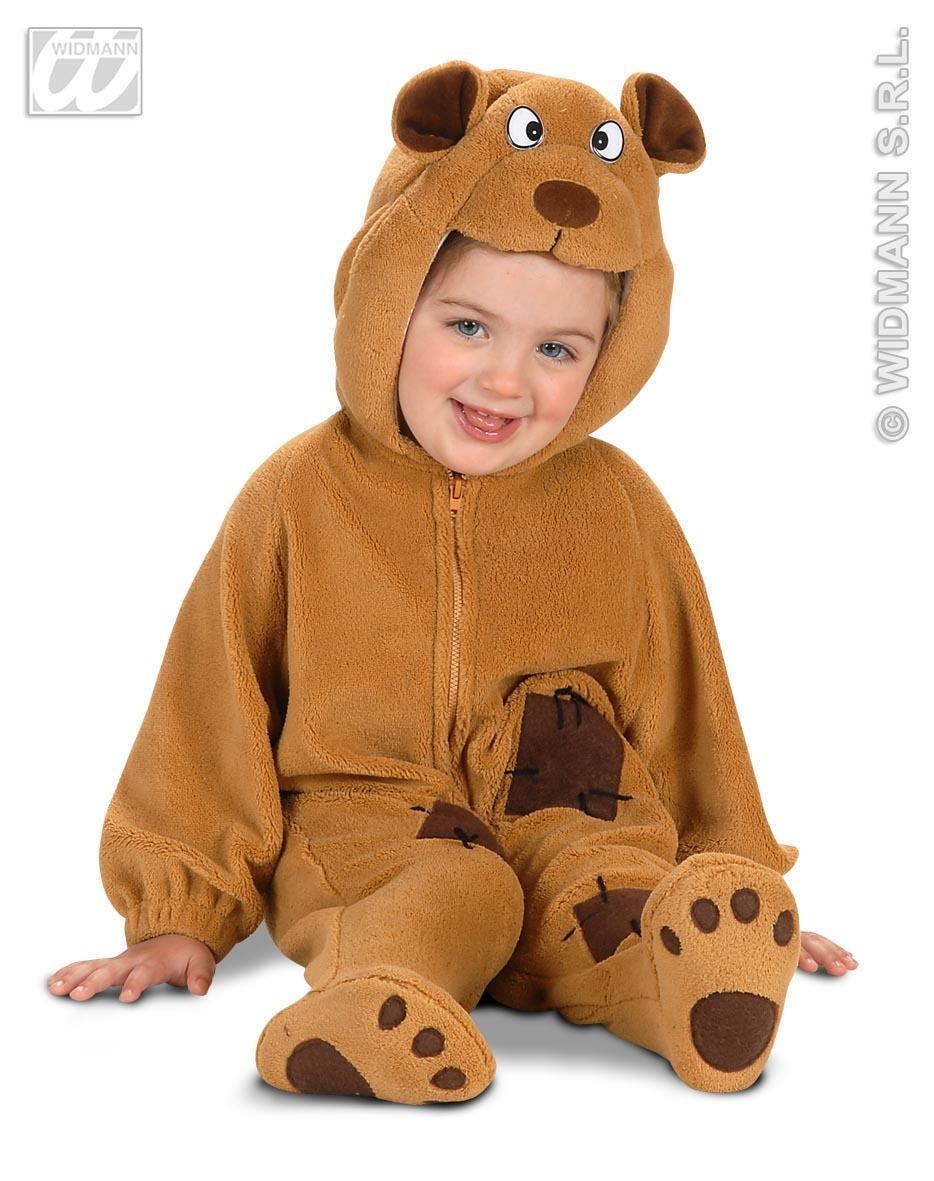 Schattig kleine beer kostuum kind