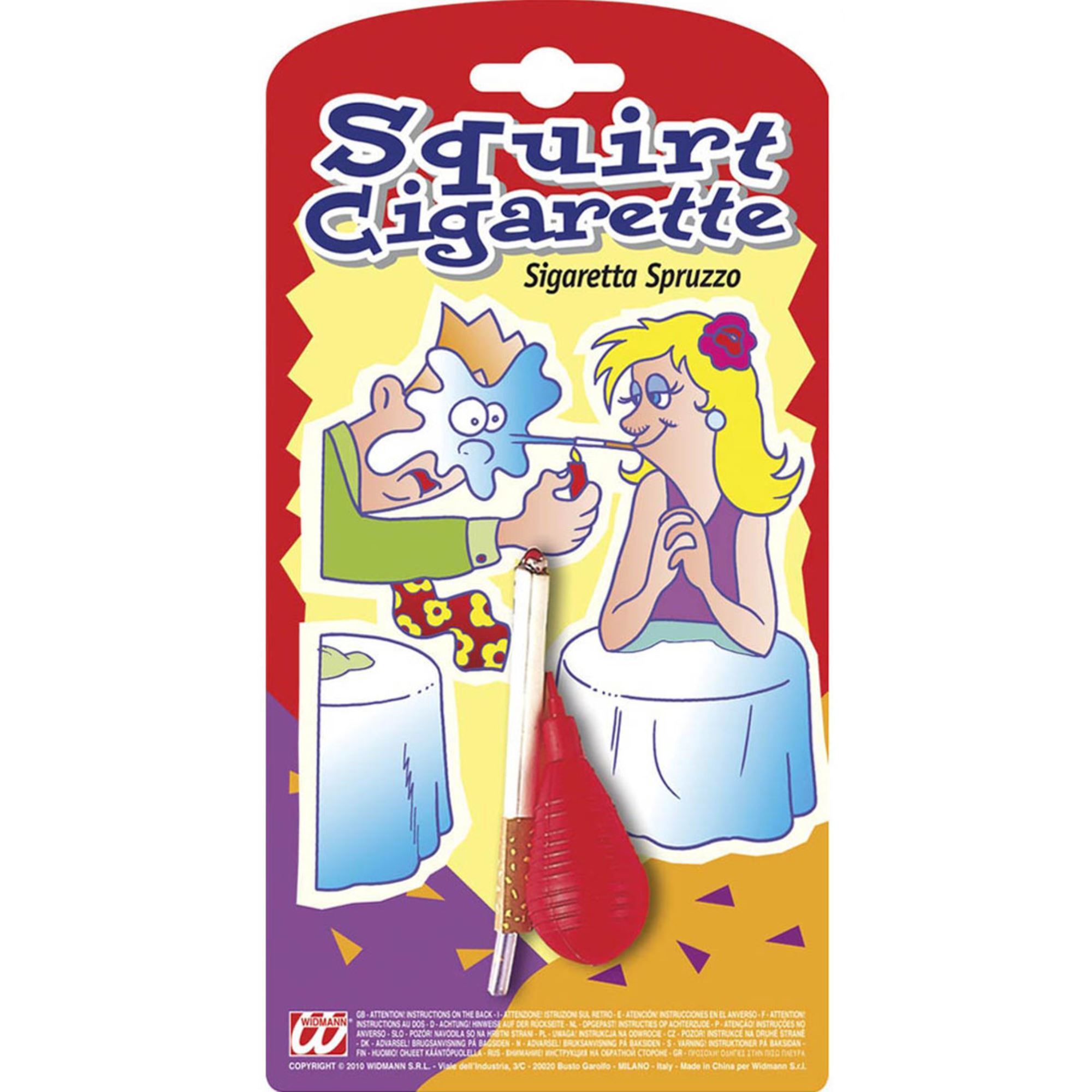 spuitende sigaretten