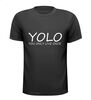 foto 1 yolo you only live once t-shirt korte mouw