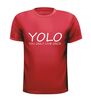foto 7 yolo you only live once t-shirt korte mouw